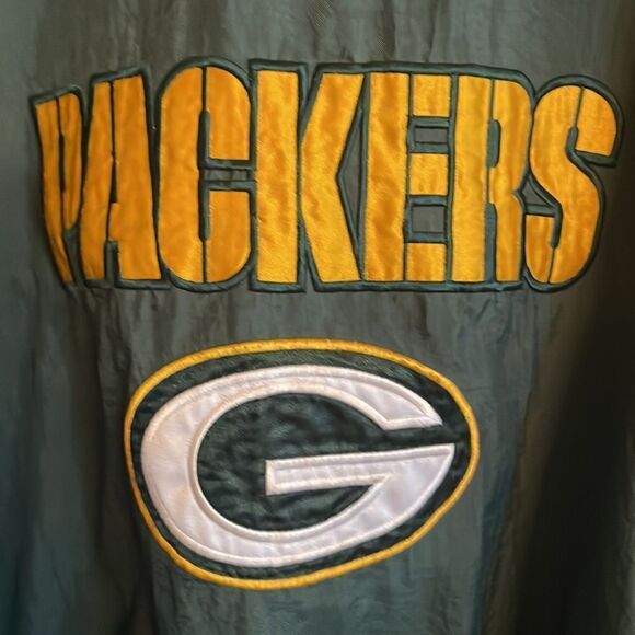 Green Bay Packers (Vintage?) Pullover Windbreaker - XL - Picture 2 of 7